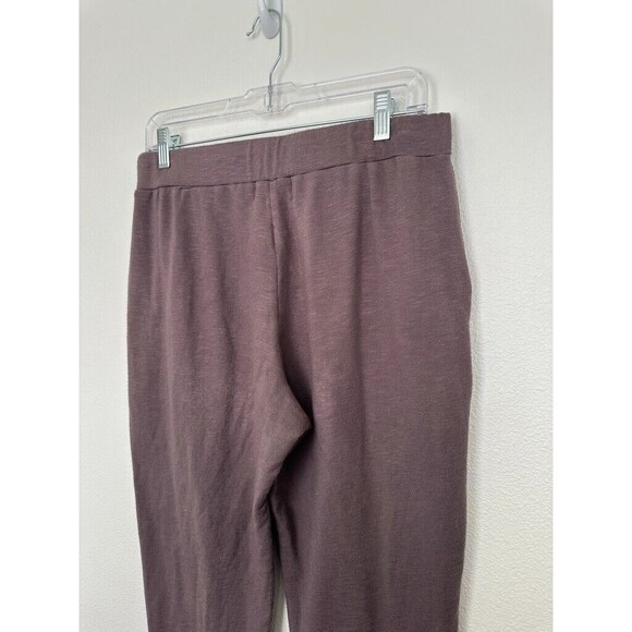 Monrow Seamed Cotton Sweats Brown Stretchy Athleisure Lounge Men's Size Medium - Picture 5 of 8